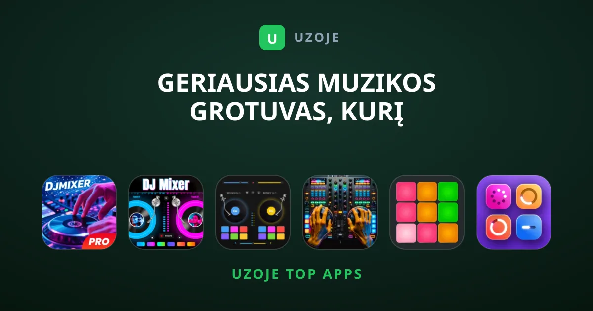 Geriausias muzikos grotuvas, kurį rekomenduojame dabar